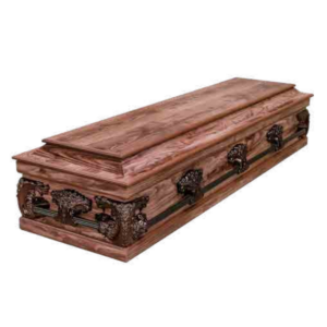 Imbewu REDWOOD HALFVIEW CASKET
